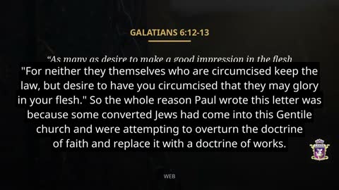 Lesson image from The Book of Galatians